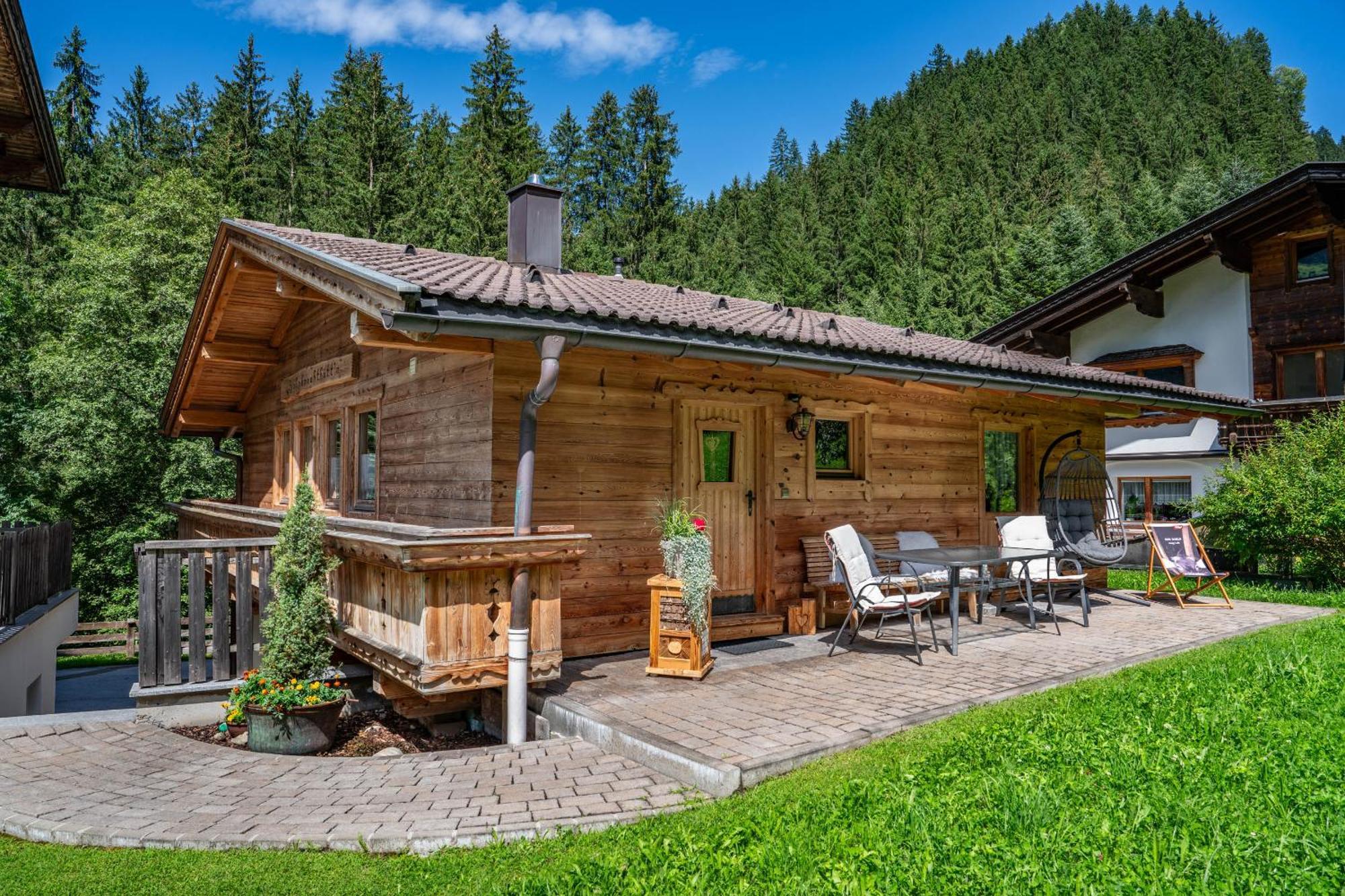 Holzknechthuette Villa Mayrhofen Kültér fotó